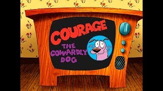 Courage the Cowardly Dog Theme Song Hindi  Opening in Hindi HD [upl. by Akinat]