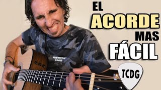 Como Tocar TU PRIMER ACORDE En Guitarra El Más Fácil para Principiantes [upl. by Keegan]