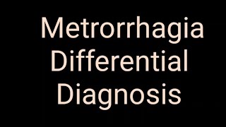 Menorrhagia and Metrorrhagia on ultrasound Imaging [upl. by Shaw]