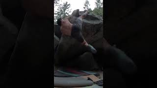 “Torque Spanner” v8 Camp 4 Yosemite Valley climbing bouldering rockclimbing [upl. by Nestor248]