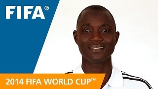 Referees at the 2014 FIFA World Cup™ BAKARY GASSAMA [upl. by Lledniw]