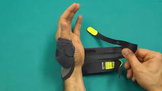 How to Apply the Push Sports Thumb Brace [upl. by Lebisor979]