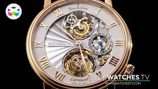 Blancpain  Focus On The Tourbillon Carrousel [upl. by Niboc]