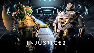 Injustice 2  Michelangelo vs Darkseid VERY HARD [upl. by Ambrosine]