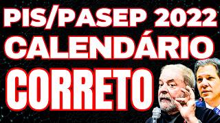 CALENDÁRIO OFICIAL PISPASEP 2022 PAGAMENTOS NO CALENDÁRIO 2024  DATAS DE SAQUE DO ABONO SALARIAL [upl. by Nimoynib]