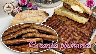 PAZARSKE PLJESKAVICE  ORIGINALAN RECEPT  Binin Sahan [upl. by Bussey]