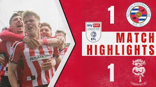 Reading v Lincoln City highlights [upl. by Spieler]