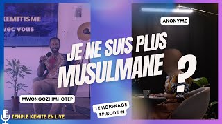 LIVE Jai annoncé que je ne suis plus MUSULMANE I Témoignage [upl. by Arekat133]