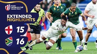 Springboks SENSATIONAL comeback  England v South Africa  Rugby World Cup 2023 Extended Highlights [upl. by Gallagher478]