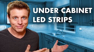 How To Install Under Cabinet LED Strip Lights with LIFX Z Strips [upl. by Wahkuna]