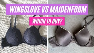 Wingslove vs Maidenform Which Bra Is Best [upl. by Vitkun495]