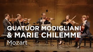 🔴 TCE LIVE  Quatuor Modigliani Marie Chilemme  String Quintet in G minor K516 Mozart [upl. by Jo-Anne603]