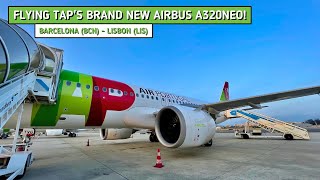 REVIEW  TAP Air Portugal  Barcelona BCN  Lisbon LIS  Airbus A320neo  Economy [upl. by Tulley840]