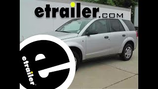 etrailer  Installing the DrawTite Trailer Hitch Receiver on your 2006 Saturn Vue [upl. by Janyte163]