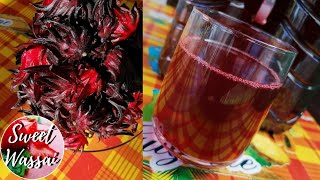 Ma recette du jus dOZEY PÉYI  BISSAP  HIBISCUS  SWEET WASSAI [upl. by Questa]