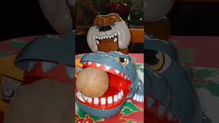 dinasaur biting a chikoosapodillaasmr shorts satisfying [upl. by Adiaj]