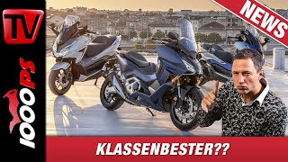 Honda Neuheiten 2021  3 neue Honda Forza Roller  125 350 750 [upl. by Klecka271]