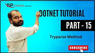 DOTNET Tutorial Part  15  Tryparse Methods in C  Free Dot Net Classes Online [upl. by Pathe]