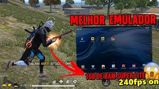 NOVO MELHOR EMULADOR PARA PC FRACO 1GB SEM PLACA DE VIDEO 32 E 64 BITS PC NOTEBOOK FRACO LEVE FPS [upl. by Eidahs]