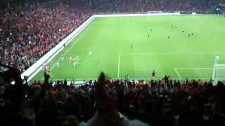 Gsfb Sneijder 2 gol ultraslan tribününden [upl. by Neema324]