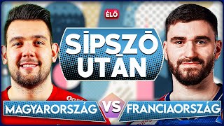 Magyarország  Franciaország REAKCIÓ  Sípszó után  Unibet [upl. by Eduj478]