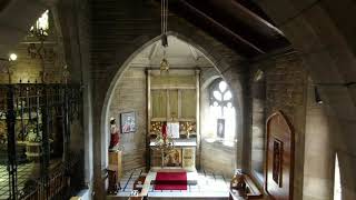 St John The Evangelist Church in Portobello Edinburgh aerial view indoor [upl. by Hardunn]