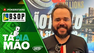 Tá na Mão Felipe Pantoja se surpreende com showdown no BSOP SP [upl. by Ednew]