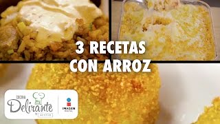 3 recetas con arroz  Cocina Delirante [upl. by Alac]