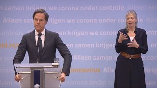 12 januari 2021 de integrale persconferentie van premier Rutte en minister De Jonge [upl. by Lothair]