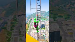 GTA 5 Epic Water Ragdolls  SpiderMan Jumps  Fails ep2393 shorts [upl. by Shaefer625]