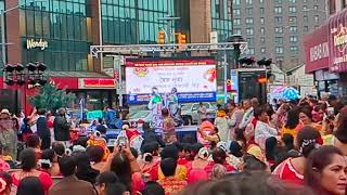 Bengali New Year celebration ceremony in Jackson heights queens NY [upl. by Tterrag]