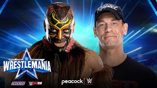 FULL MATCH  The Boogeyman vs John Cena WWE WrestleMania 38 [upl. by Uon]