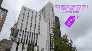 My Bargain Stay at the Premier Inn Birmingham Exchange Square  Wow [upl. by Atiuqet980]