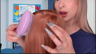 ASMR School Nurse Lice Check 👩‍⚕️YOURE INFESTED again😵‍💫 [upl. by Asilegna]