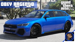 GTA V FiveM PH Obey Argento Audi RS6 Avant 02 [upl. by Suirtimed]