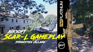 Airsoft ScarL Gameplay in forgotten village  Woodland meets CQB [upl. by Nilyac]