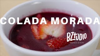 ¿Cómo hacer COLADA MORADA Ecuatoriana Receta Original [upl. by Ulu]