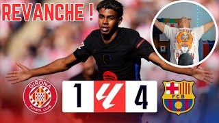 ON A PRIS NOTRE REVANCHE  FC BARCELONE 41 GIRONA [upl. by Auqenet]