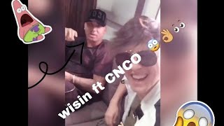 Nuevo ft Con Wisin de Quisiera Alejarme 🤤😍👌👀 Wisin ft CNCO [upl. by Manly]