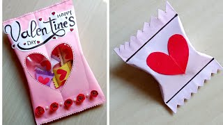 Cute Valentines Day Gift Ideas  Valentines Day Paper Craft 😍❤️ [upl. by Heppman729]