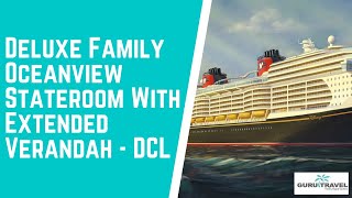 Deluxe Family Oceanview Stateroom with Extended Verandah4E [upl. by Savannah]