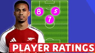 TAKE THIS 9 WITH YOU  PLAYER RATINGS  STRICTO Strictostrict  Spurs 0  1 ARSENAL [upl. by Atnaloj]