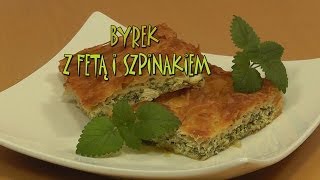 Byrek z serem fetą i szpinakiem  Smakkujawpl HD [upl. by Duomham]