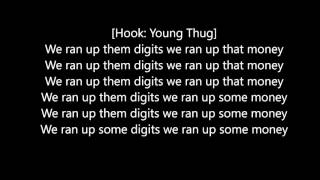 Young Thug Digits Lyrics Ft Meek Mill [upl. by Ihskaneem]