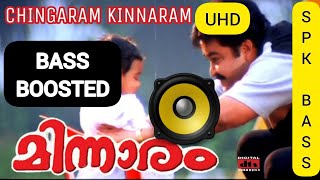 CHINKARAKINNARAM  SHOBANA  LALETTAN  MINNARAM  BASS BOOSTED  MALAYALAM  SPK BASS [upl. by Wadesworth]