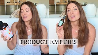 Empties Products Ive Used Up  Immune Support Makeup Skincare Hair  Kendra Atkins [upl. by Alemak]