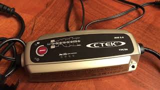 CTEK MXS 50 Battery Charger Review [upl. by Kittie]