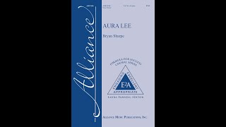 Aura Lee AMP 1186 SATB with piano  by Bryan Sharpe [upl. by Merrily]