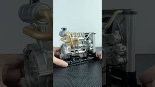 Tiny Diesel Engine Model Worlds Cutest 4 Cylinder Motor 🔥 automobile viralreels videonikola [upl. by Minni]