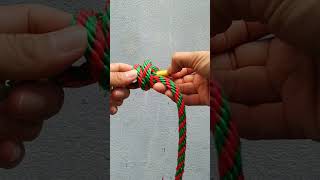 Idea for you of tying scaffold knot rope knot116 [upl. by Alekehs]